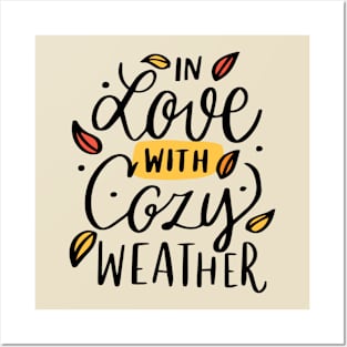 In love witch cozy weather Posters and Art